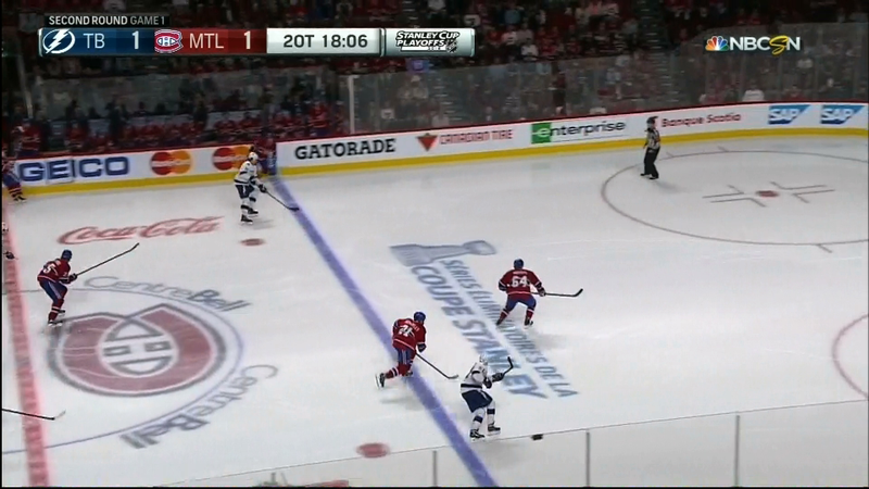 Illustration for article titled Lightning Win In Second Overtime On Missed Offside Call